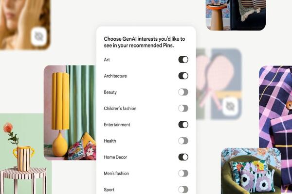 Pinterest ra mắt công cụ kiểm soát nội dung AI: Người dùng có thể “vặn nhỏ” mức độ AI trong gợi ý